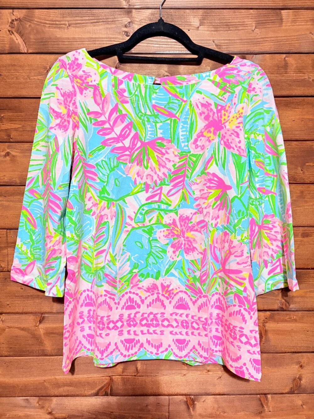 Lilly Pulitzer Waver Top in 2019 Pop-Up Print Lilly of the Jungle
